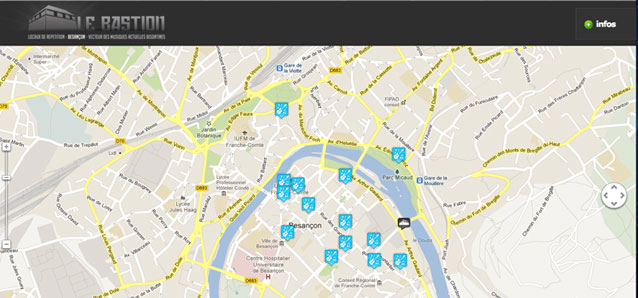 carte interactive